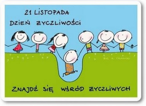 21 LISTOPADA – DZIEŃ ŻYCZLIWOŚCI – Publiczna Szkoła Podstawowa w Łosiowie